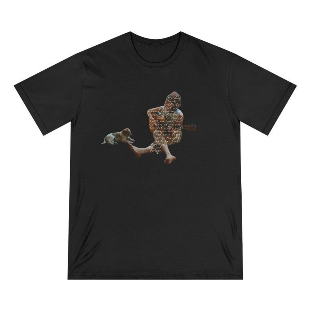 Adrianne Lenker Not A Lot Just Forever Organic Staple Black T-shirt
